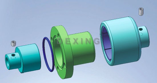 Unthreaded Hole Type Magnetic Coupling